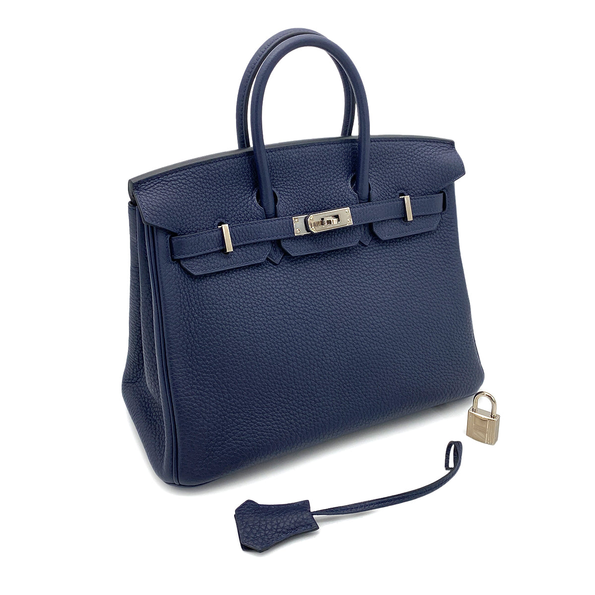 HERMES BIRKIN 25 NUIT TOGO HAND BAG D SHW 90261199