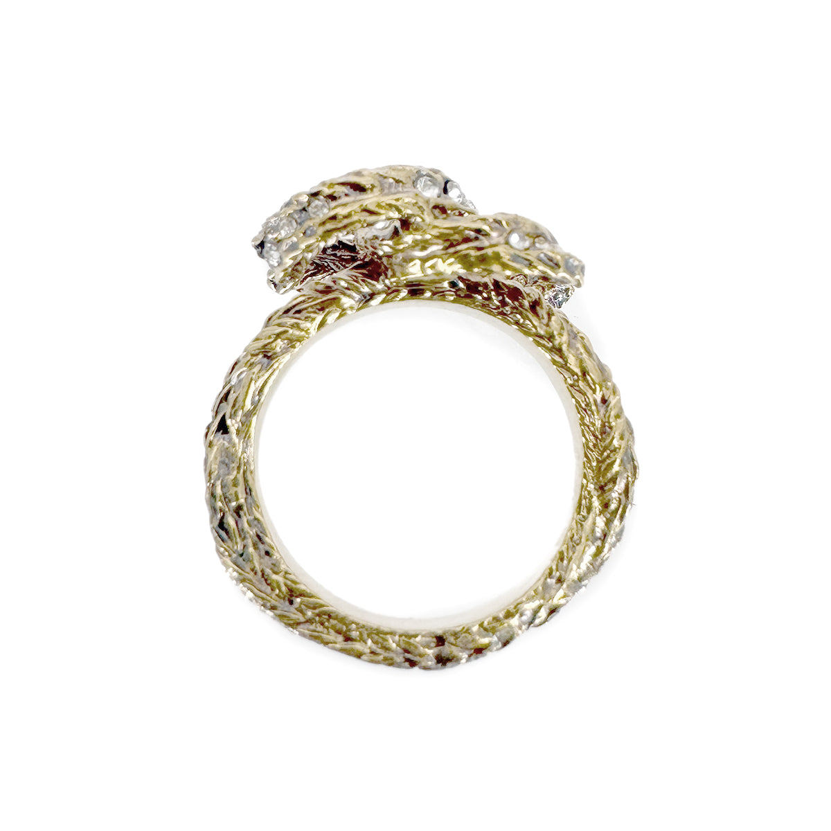 CHANEL COCO MARK RHINESTONE RING GOLD ACCESSORY 17A 90261278