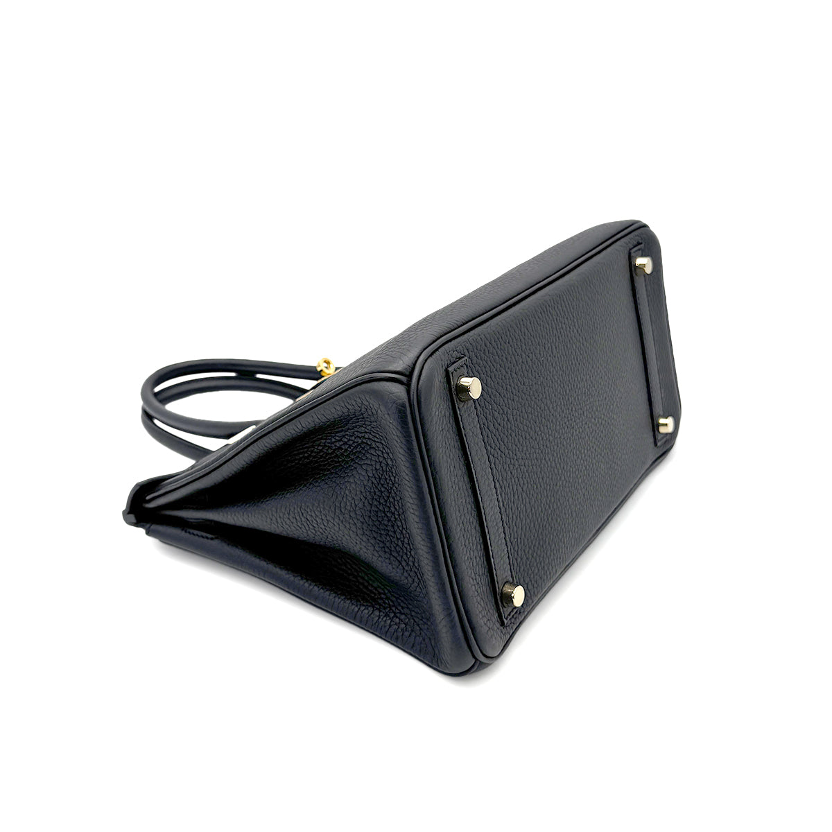 HERMES BIRKIN 30 BLACK TOGO HAND BAG  □O GHW 90261525