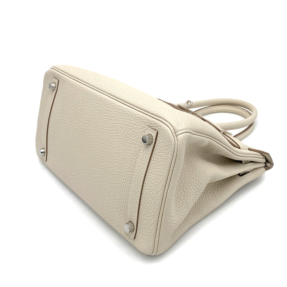 HERMES BIRKIN 30 CRAIE TAURILLON CLEMENCE HAND BAG Y SHW 90261536