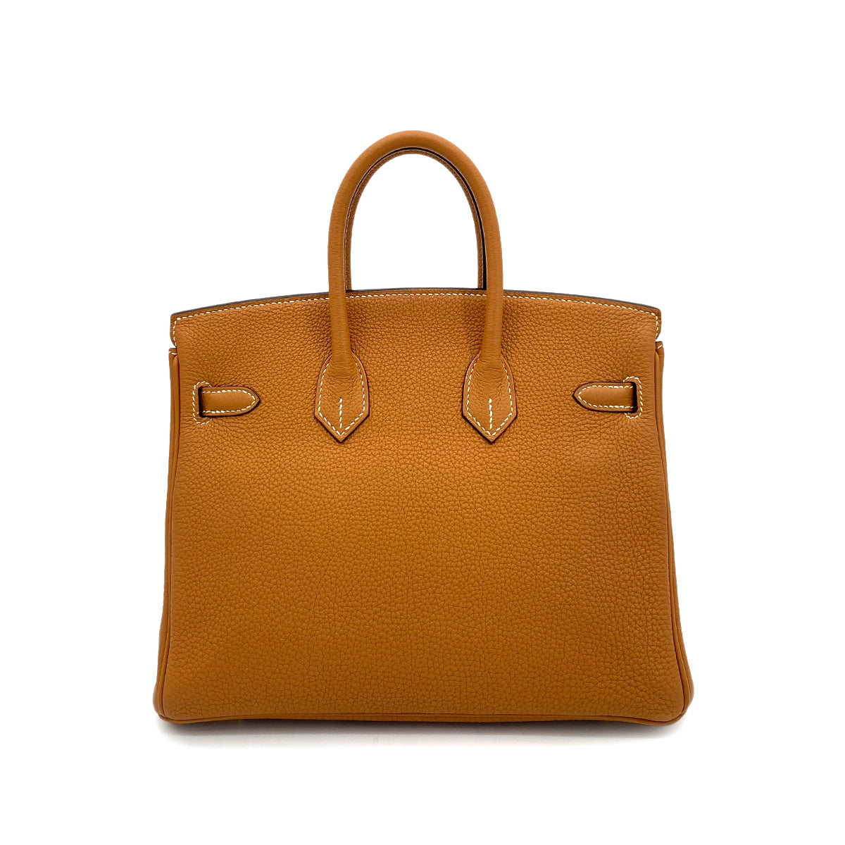 HERMES BIRKIN 25 TOFFEE TOGO HAND BAG C GHW 90261549