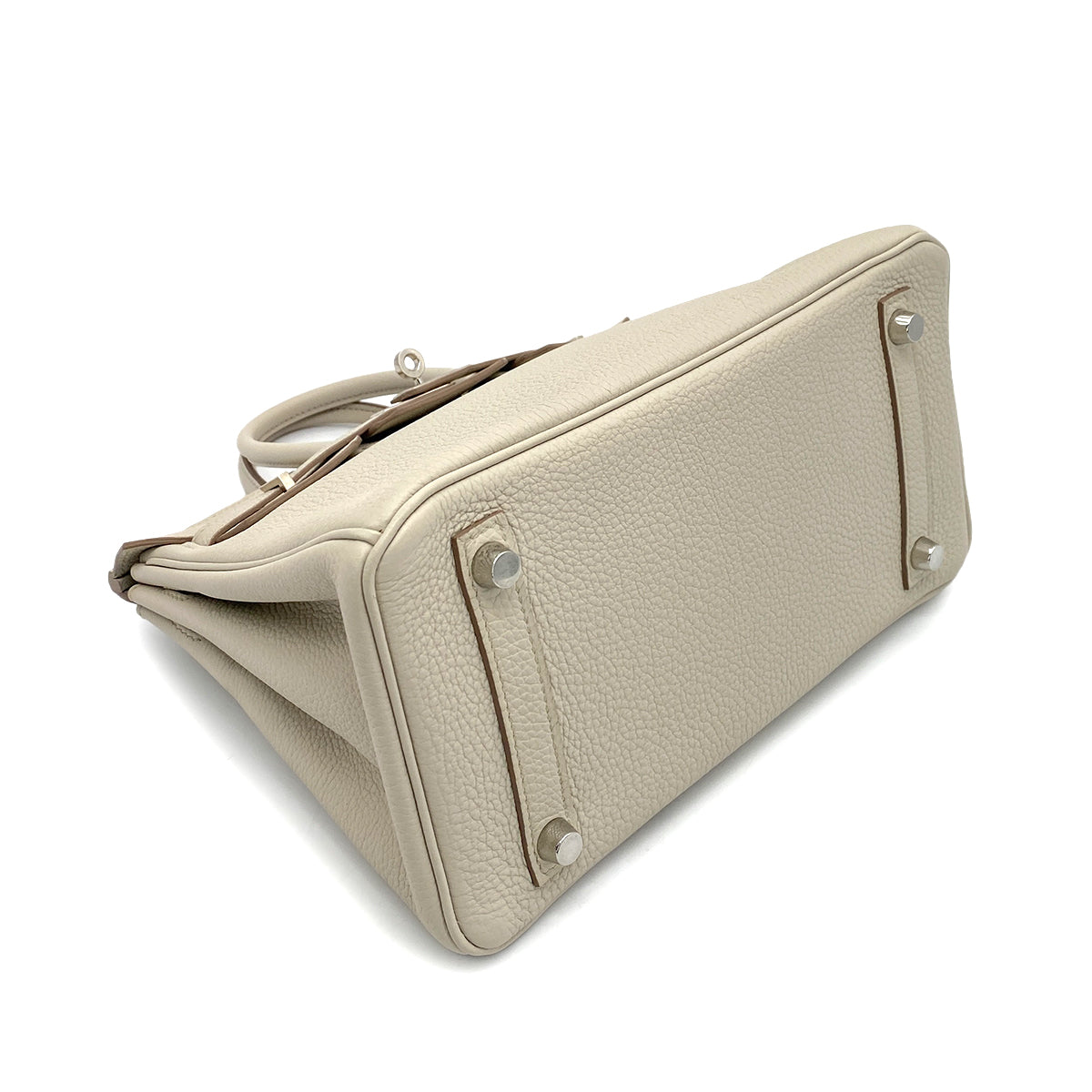 HERMES BIRKIN 25 BETON TOGO HAND BAG C SHW 90261556