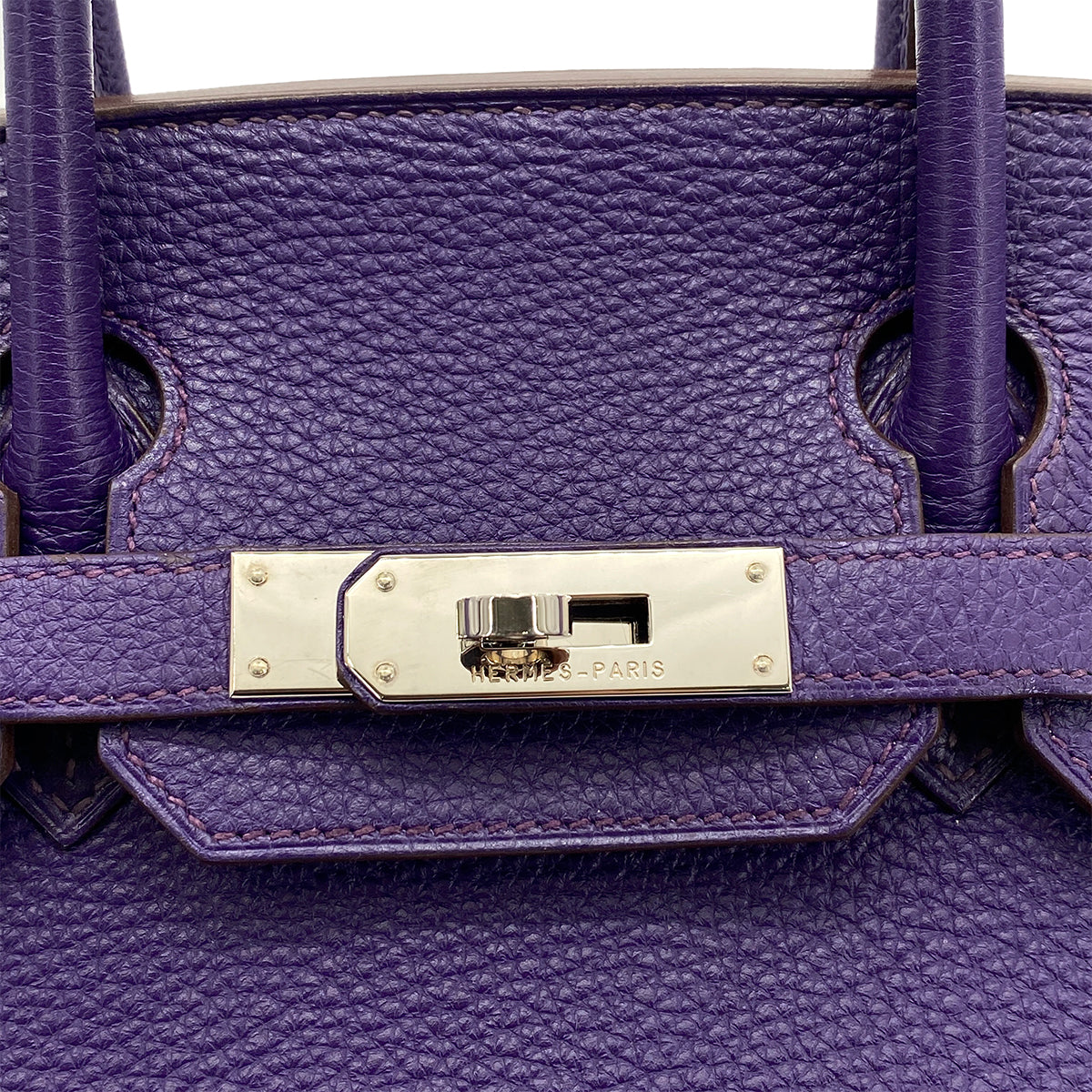 HERMES BIRKIN 30 IRIS TOGO HAND BAG □N SHW 90261638