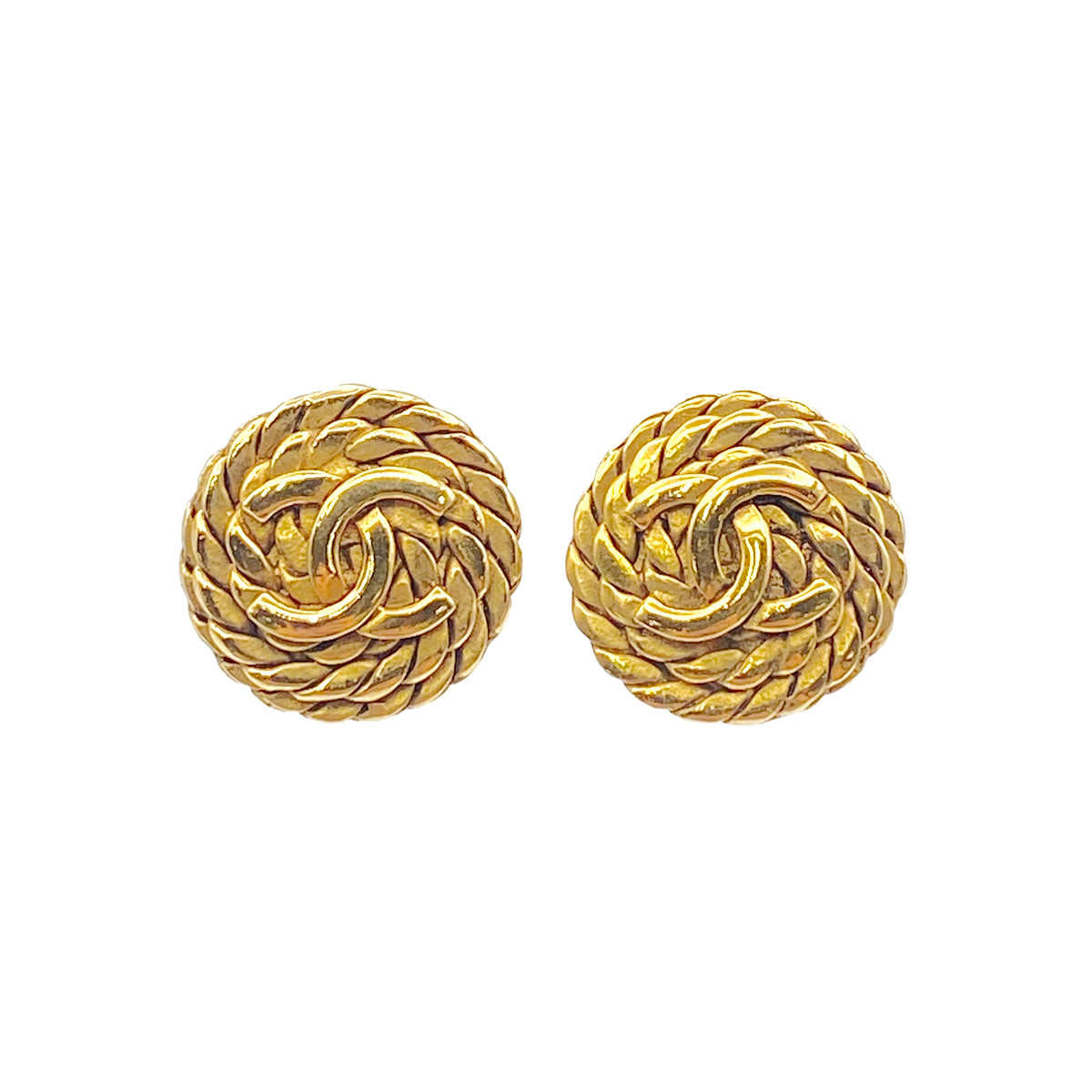 CHANEL VINTAGE CUFFLINKS COCOMARK ACCESSORY 90261825