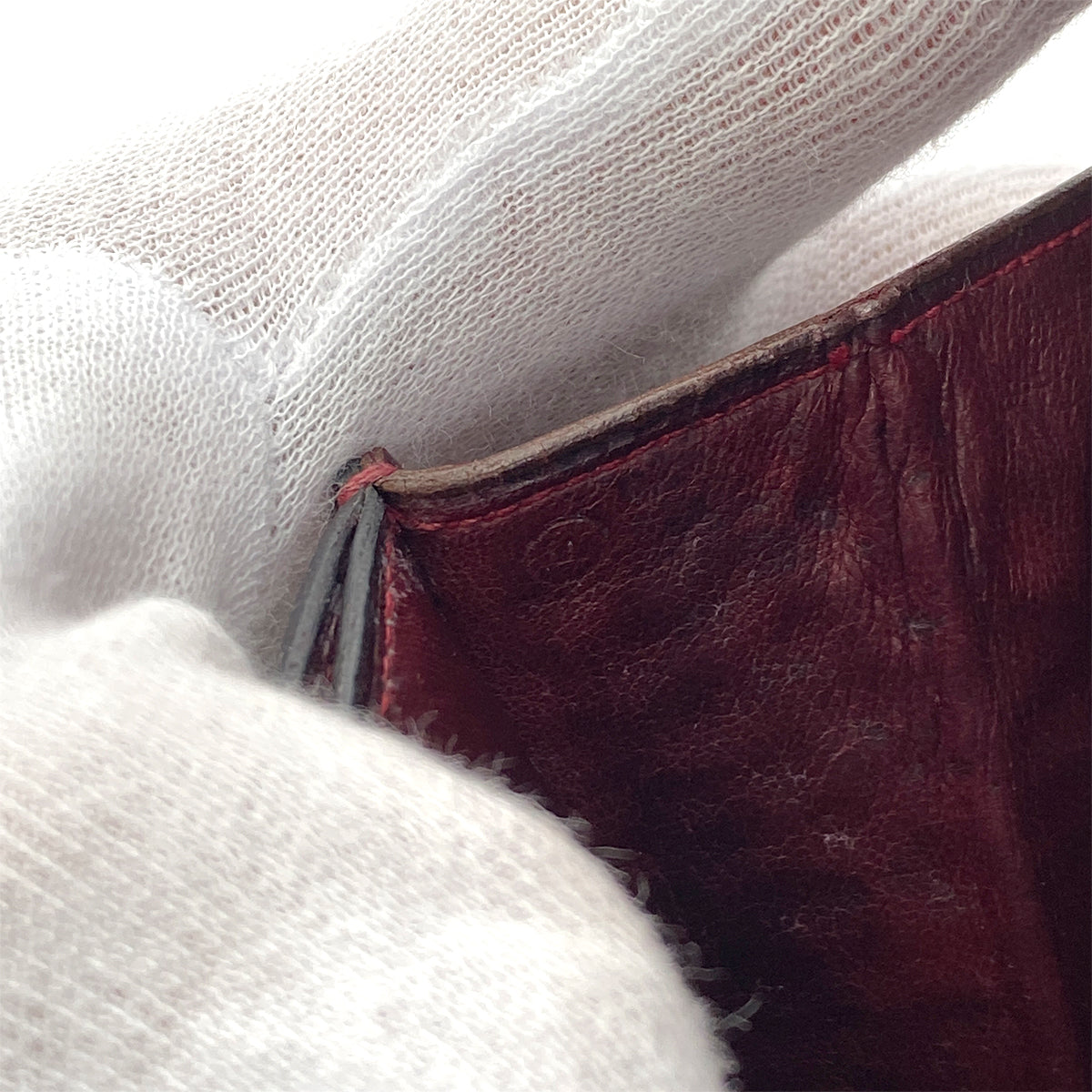 HERMES LYDIE CLUTCH SHOULDER BAG ROUGE H CROCODILE 〇F GHW 90261831