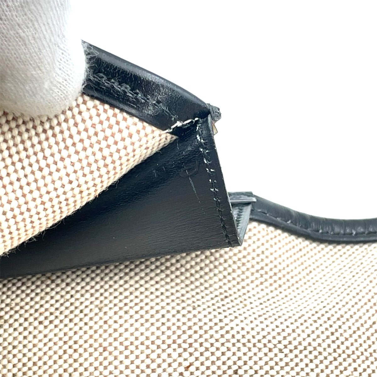 HERMES JIGE CLUTCH BAG BLACK BOXCALF 〇M 90262326