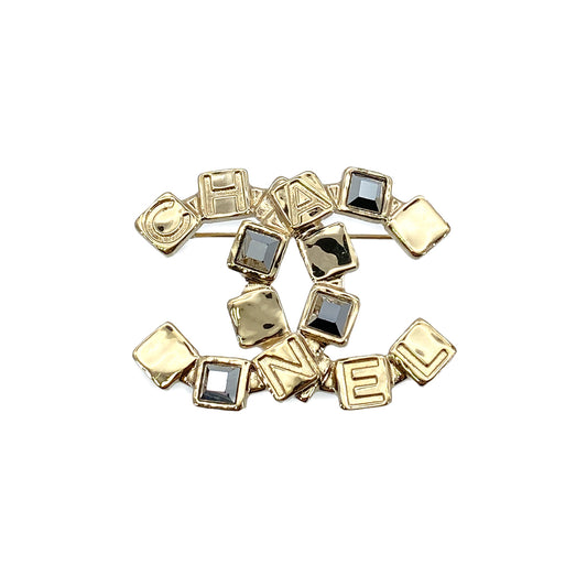 CHANEL COCOMARK BROOCH RHINESTONE ACCESSORY I24C 90262393