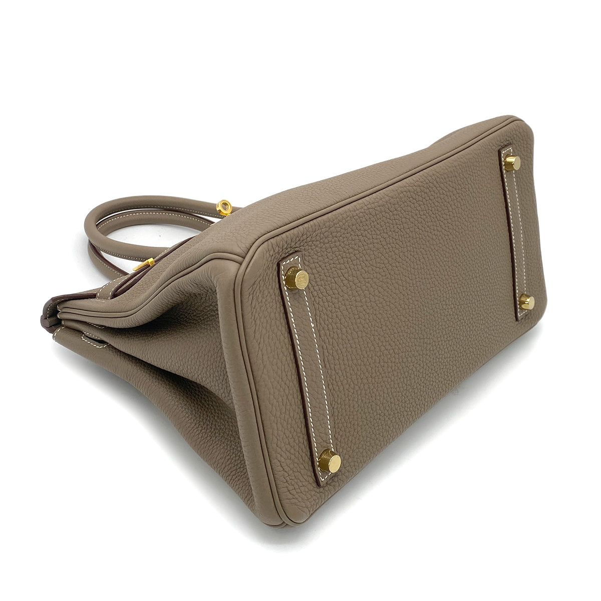 HERMES BIRKIN 30 ETOUPE TOGO HAND BAG D GHW 90262534