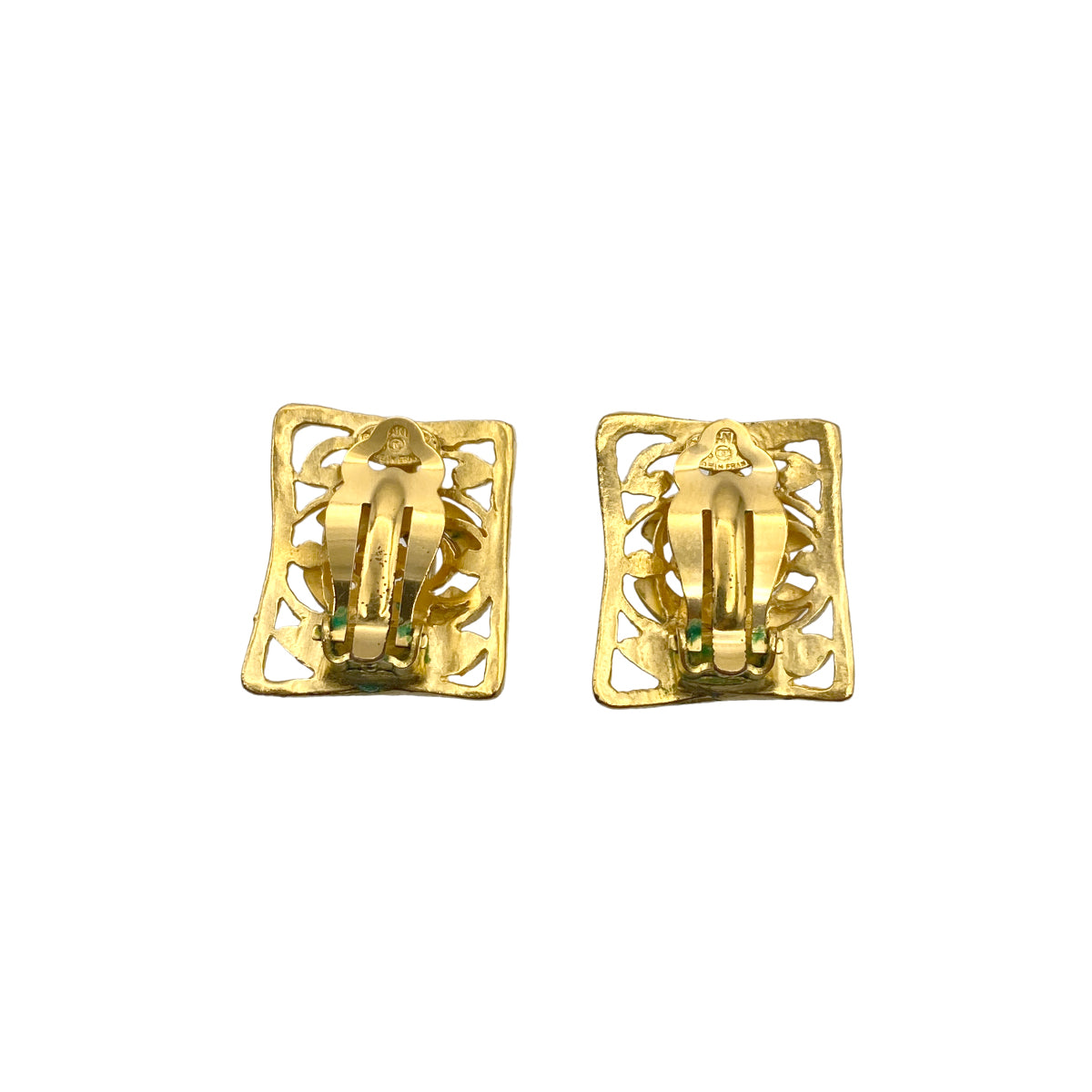 CHANEL VINTAGE EARRINGS COCOMARK ACCESSORY 95A 90262875