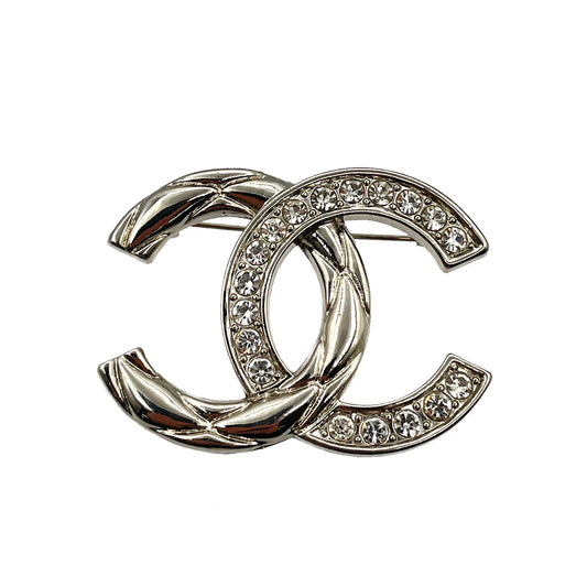 CHANEL BROACH RHINESTONE COCOMARK ACCESSORY B21K 90263155