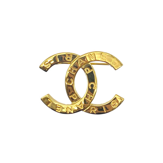 CHANEL COCOMARK BROOCH LOGO ACCESSORY B20A 90263176