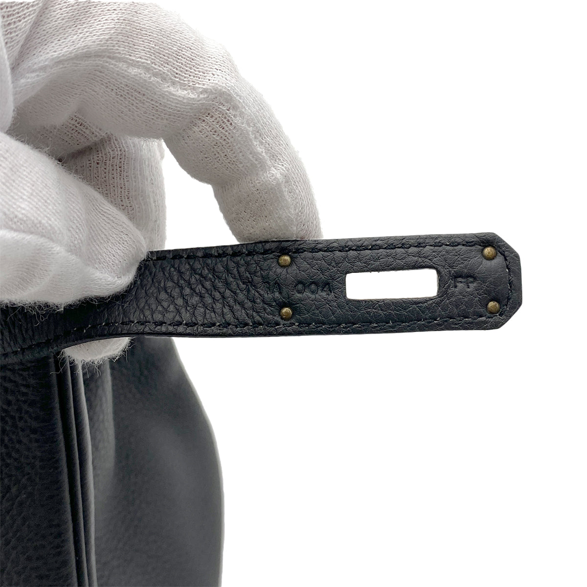 HERMES BIRKIN 30 PLOMB TOGO HAND BAG T SHW 90263227