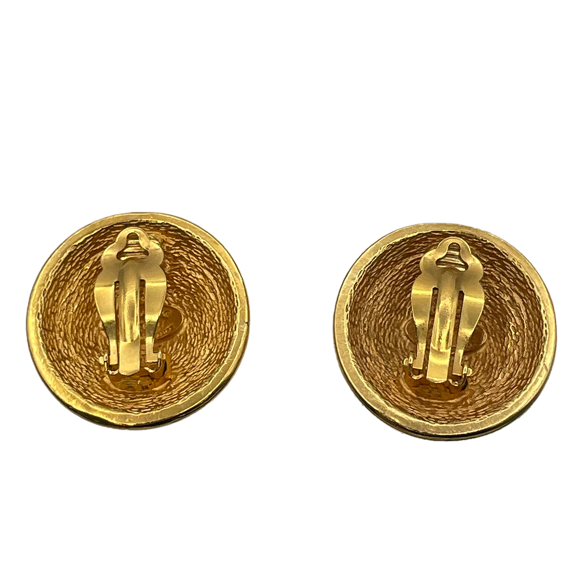CHANEL VINTAGE EARRINGS COCOMARK ROUND ACCESSOR 90263327