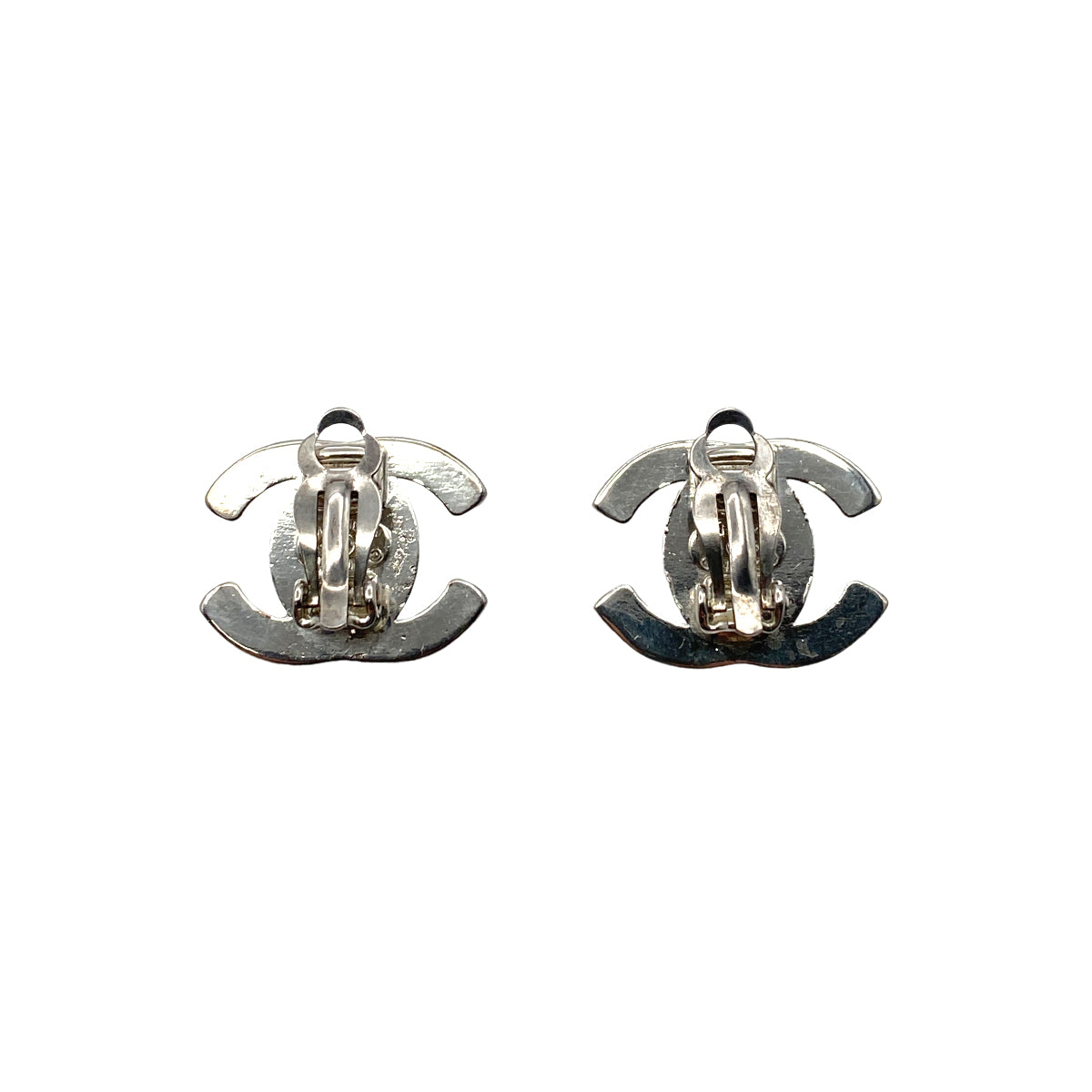 CHANEL VINTAGE EARRINGS TURN LOCK ACCESSORY 96P 90263335