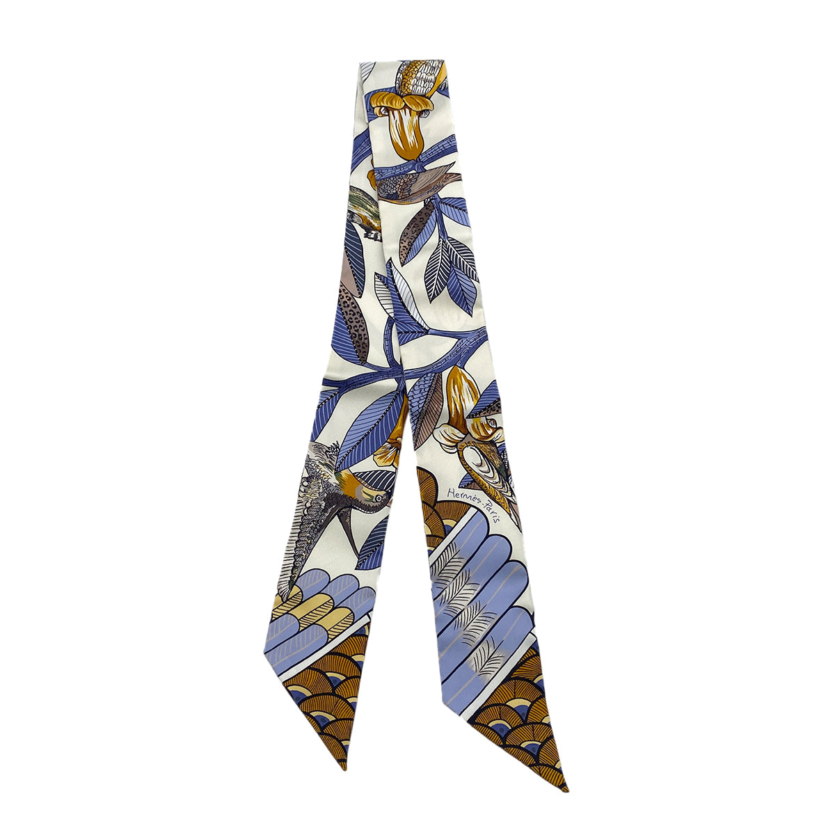 HERMES TWILLY TREE OF SONG SCARF MULTICOLOR 90263614
