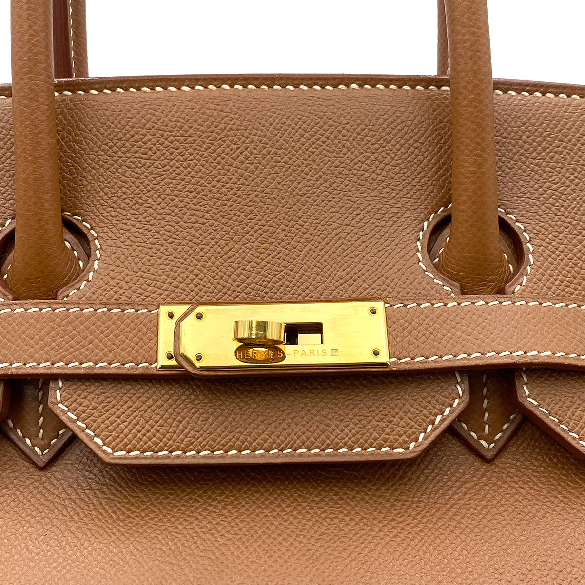 HERMES BIRKIN 35 GOLD COURCHEVEL HAND BAG 〇Z GHW 90264340