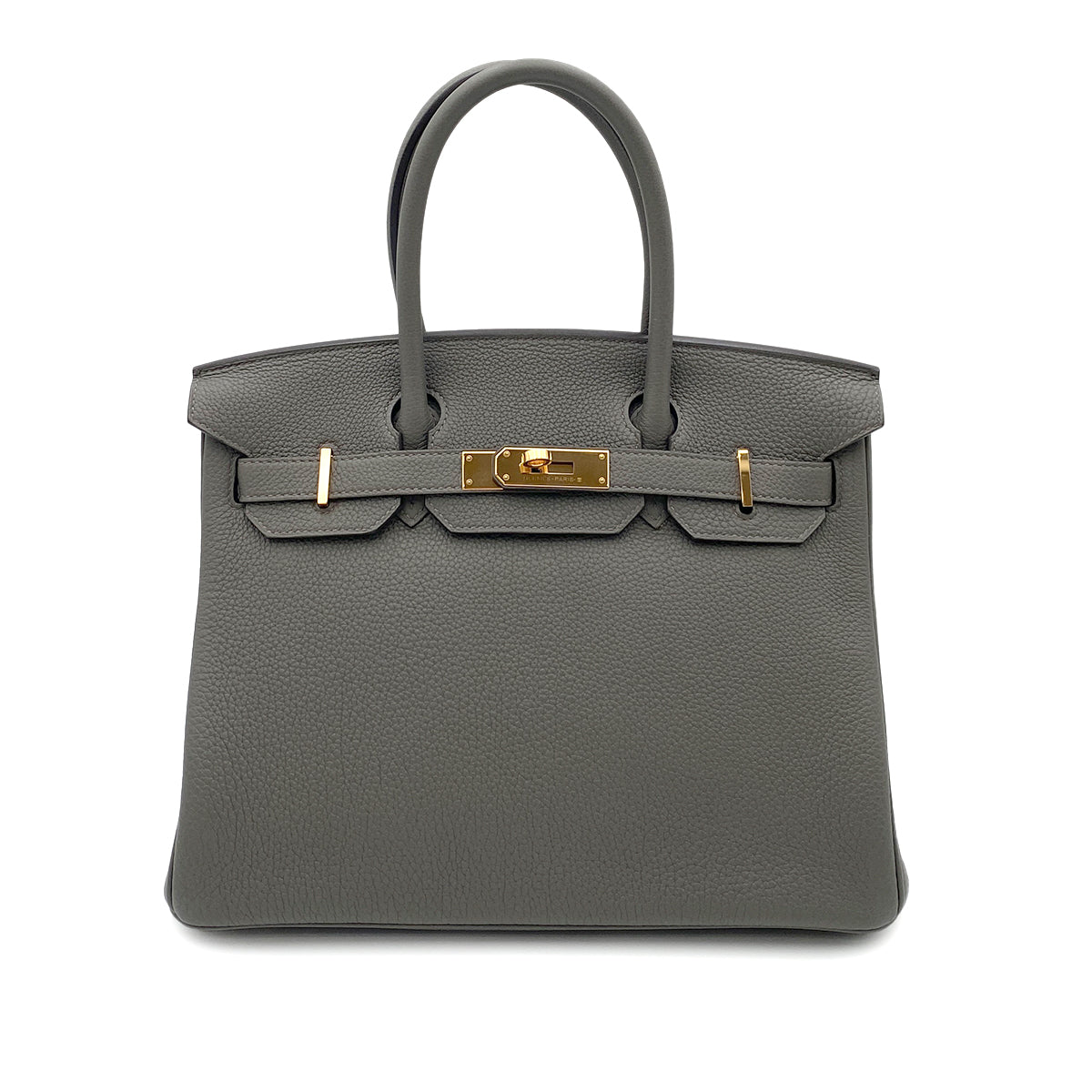 HERMES BIRKIN 30 ETAIN TOGO HAND BAG Z GHW 90264350
