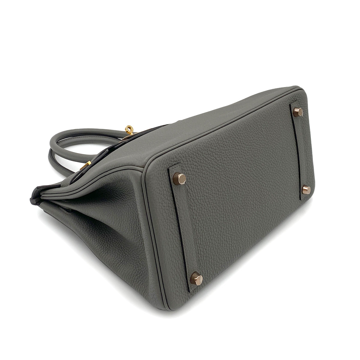 HERMES BIRKIN 30 ETAIN TOGO HAND BAG Z GHW 90264350