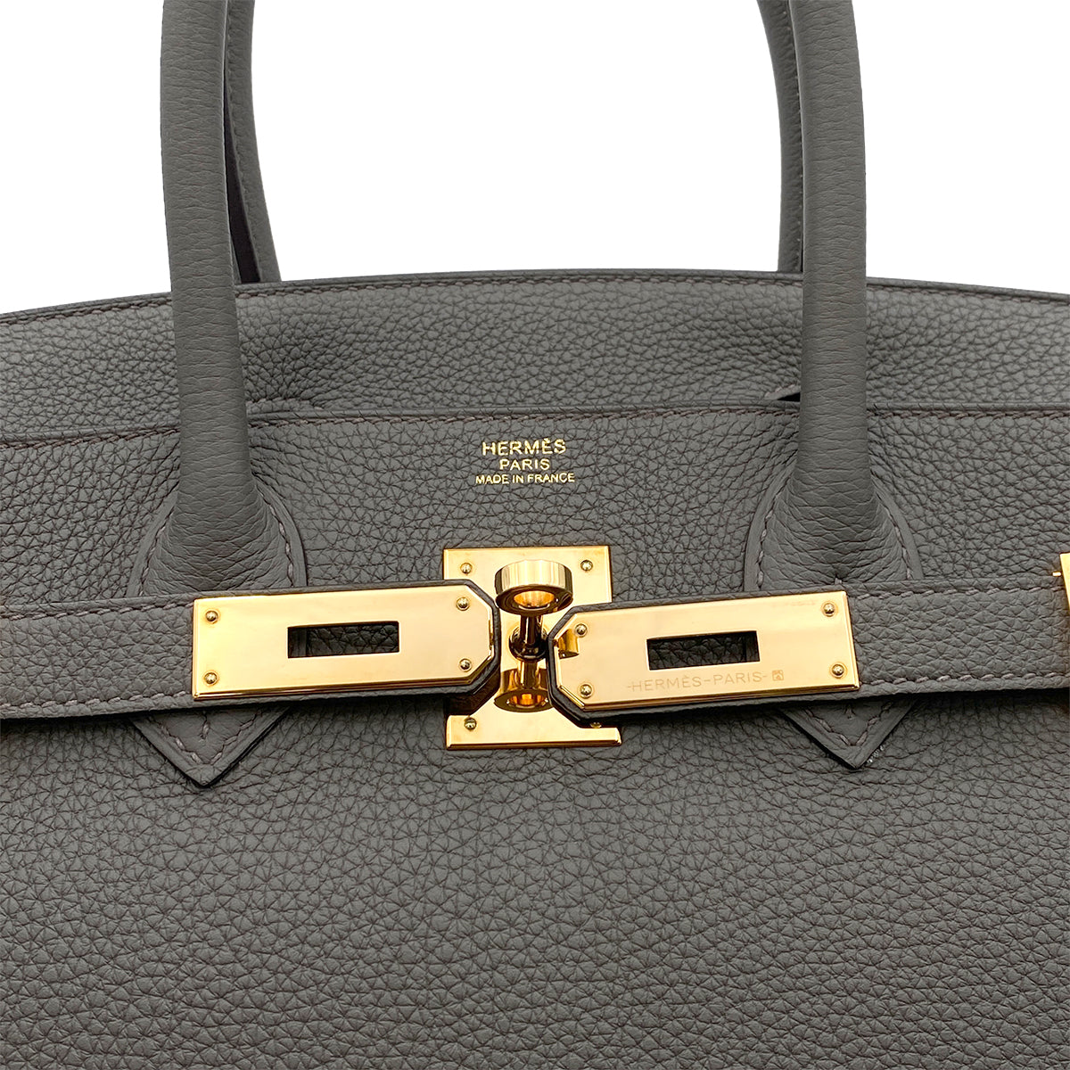 HERMES BIRKIN 30 ETAIN TOGO HAND BAG Z GHW 90264350