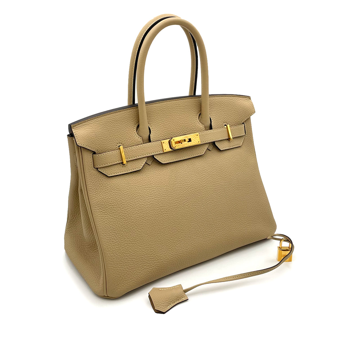 HERMES BIRKIN 30 TRENCH TOGO HAND BAG X SHW 90264357