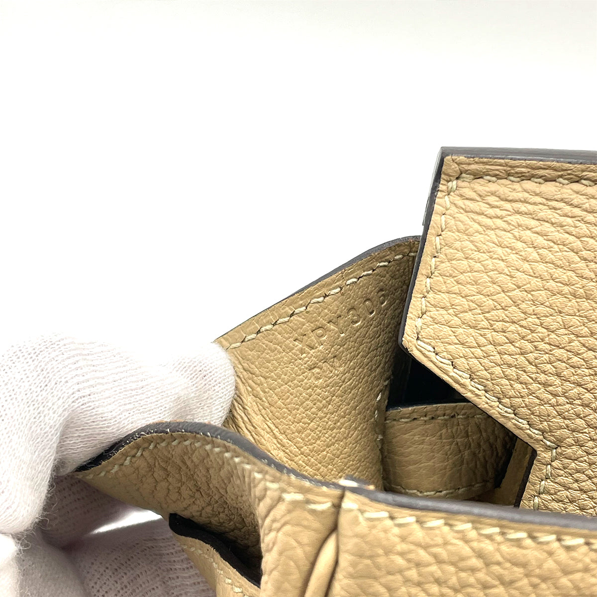 HERMES BIRKIN 30 TRENCH TOGO HAND BAG X SHW 90264357