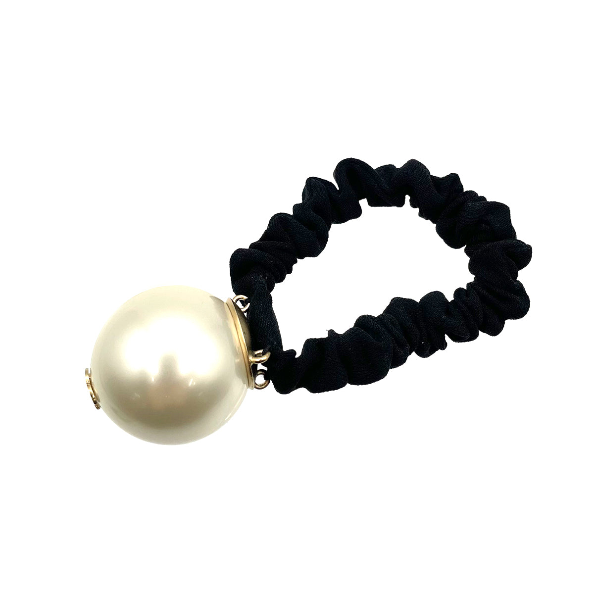 CHANEL HAIR RUBBER  COCOMARK PEARL HAIR ACCESSORY F21V 90264388
