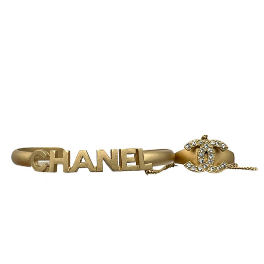 CHANEL BANGLE COCOMARK RHINESTONE ACCESSORY 01C 90264392