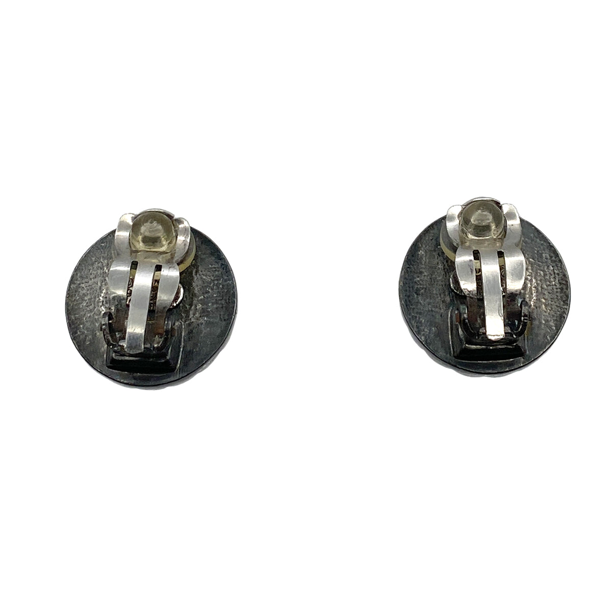 CHANEL VINTAGE EARRINGS COCOMARK ROUND ACCESSORY 96P 90264445