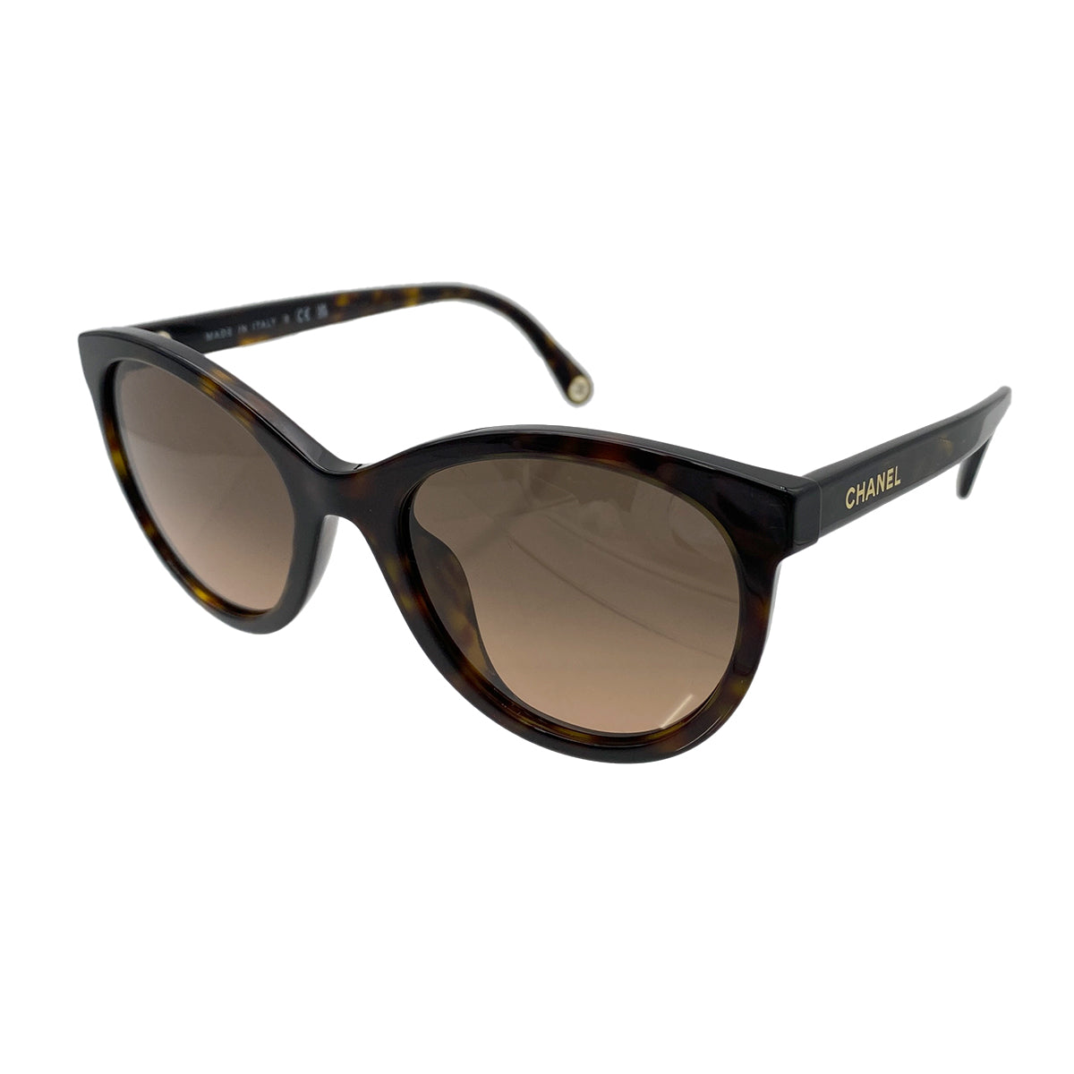 CHANEL VINTAGE SUNGLASSES COCOMARK BROWN EYEWEAR 90264455