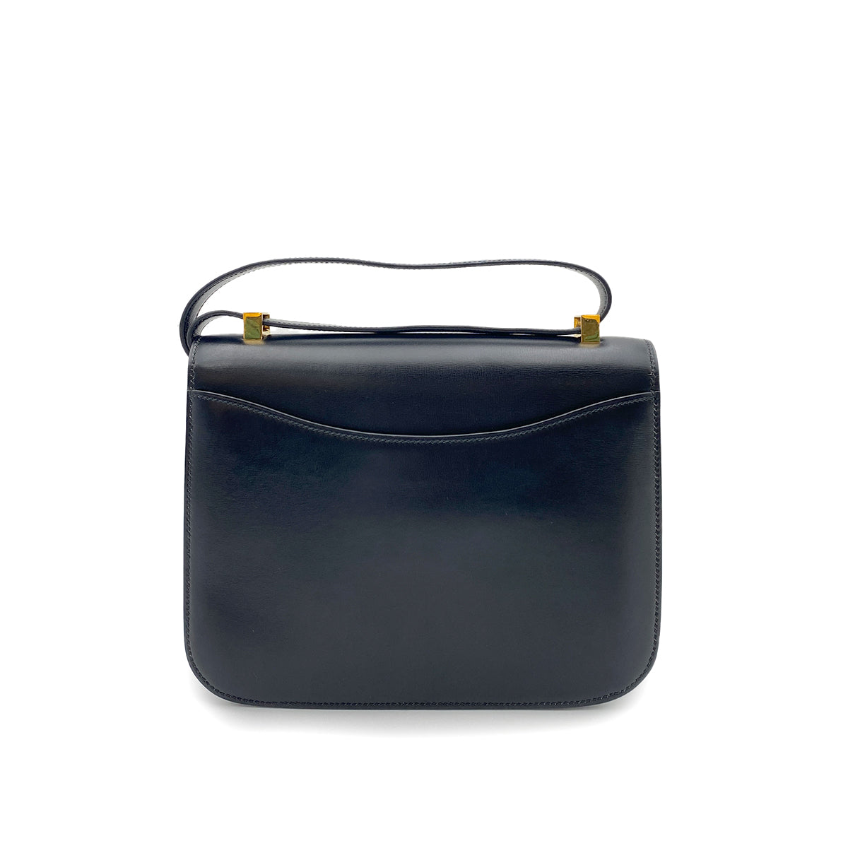 HERMES CONSTANCE BLACK BOXCALF SHOULDER BAG 〇B GHW 90264498