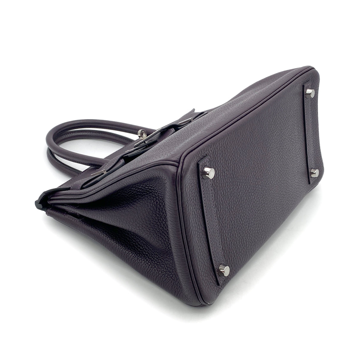 HERMES BIRKIN 30 CASSIS TOGO HAND BAG D SHW SPO 90264507