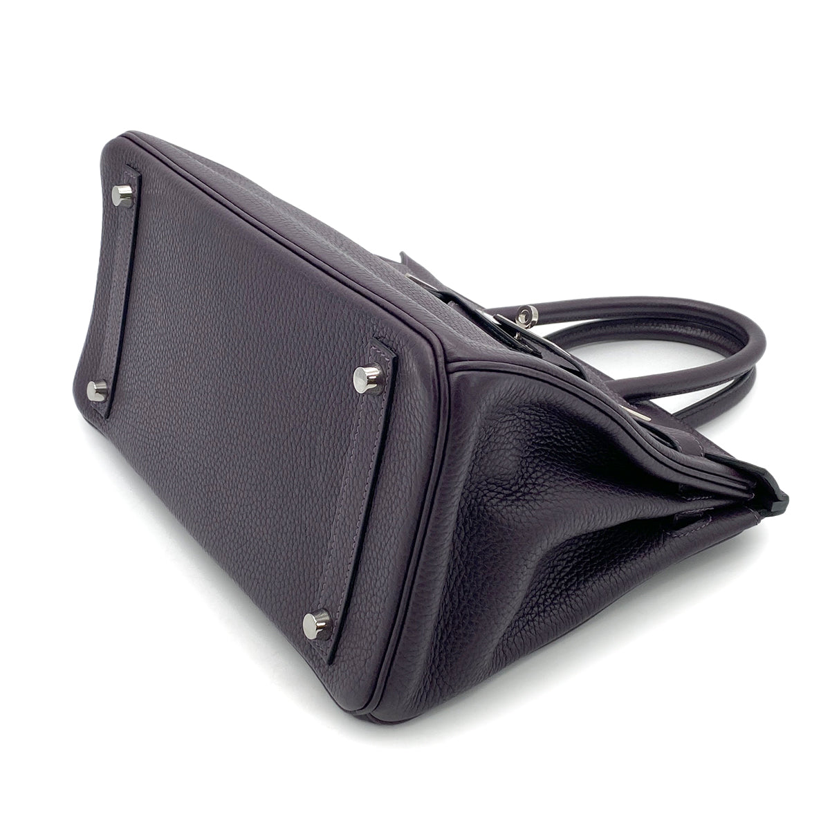 HERMES BIRKIN 30 CASSIS TOGO HAND BAG D SHW SPO 90264507