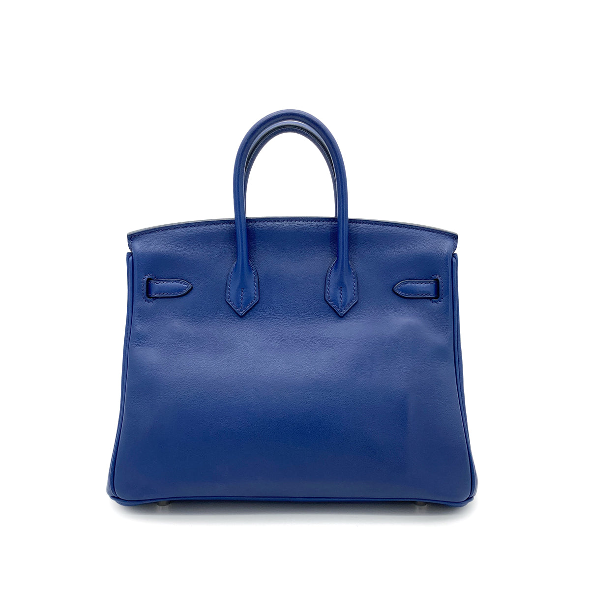 HERMES BIRKIN 25 BLEU SAPHIR SWIFT HAND BAG X SHW 90264515