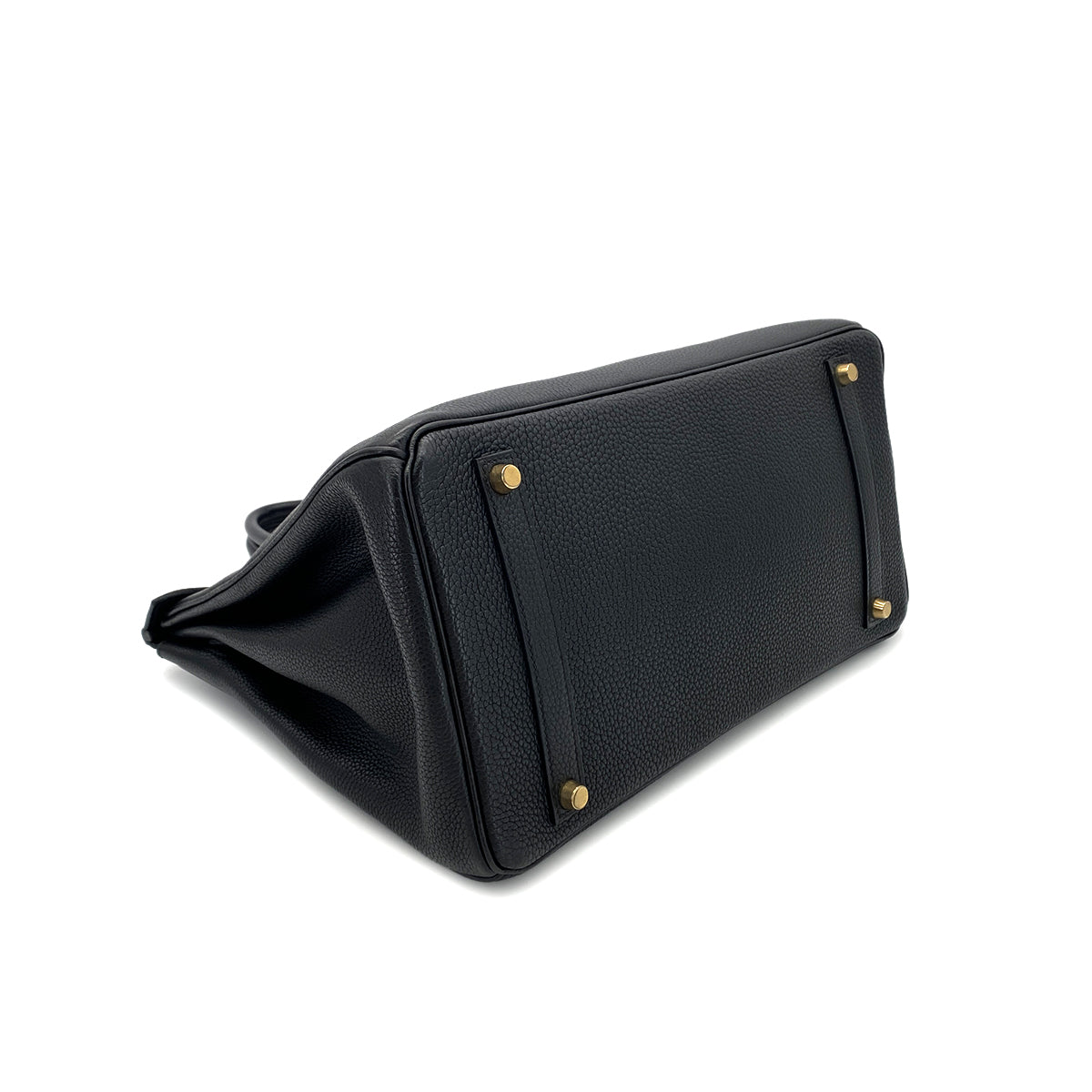 HERMES BIRKIN35 BLACK TOGO HAND BAG □H GHW 90264516