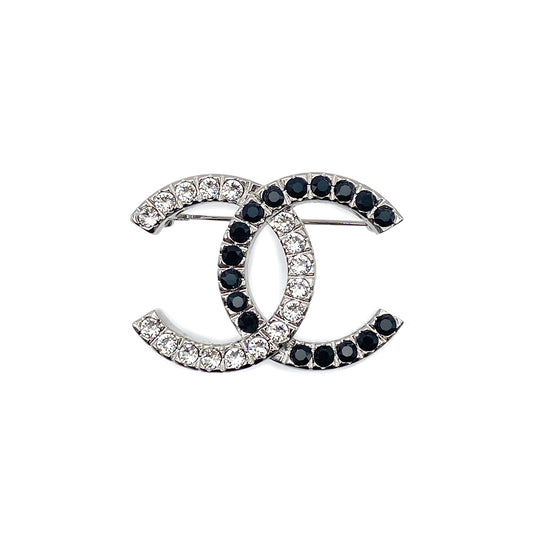 CHANEL COCOMARK BROOCH RHINESTONE ACCESSORY B23V 90264564