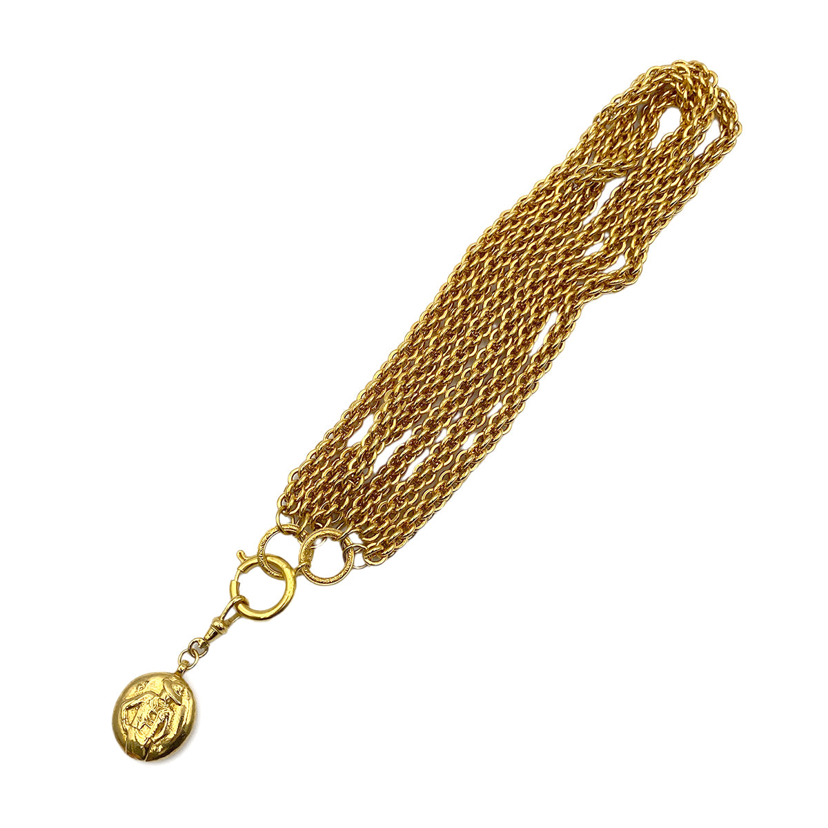 CHANEL VINTAGE NECKLACE MADEMOISELLE ACCESSORY 90264754