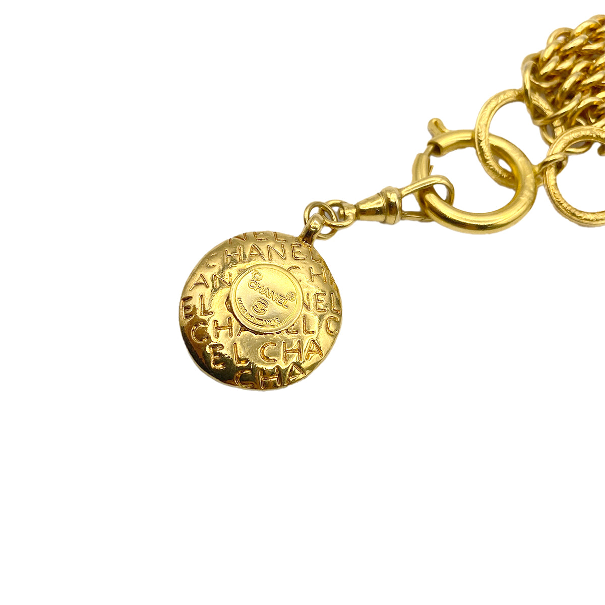 CHANEL VINTAGE NECKLACE MADEMOISELLE ACCESSORY 90264754