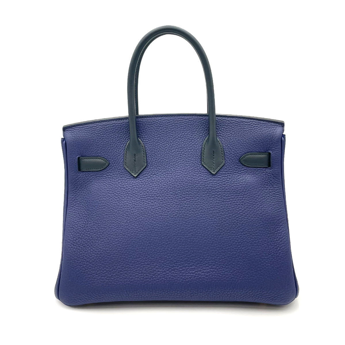 HERMES BIRKIN TOUCH  BLUE UNCLE BLUE OBSCURE TOGO SOMBRERO  HAND BAG C GHW  90264756