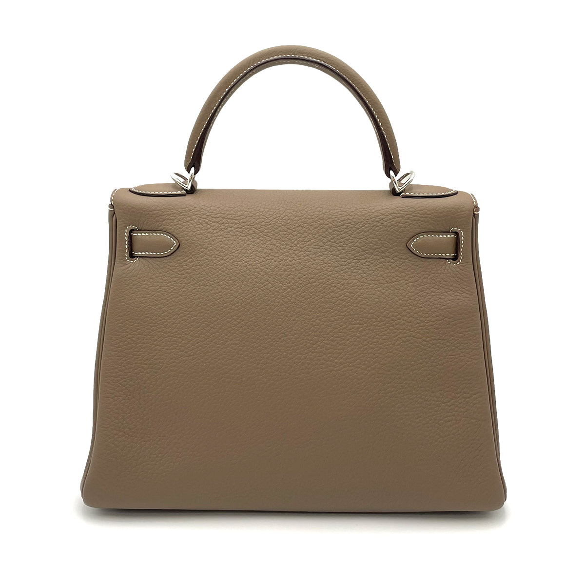 HERMES KELLY 28 RETOURNE ETOUPE TAURILLON CLEMENCE HAND SHOULDER BAG □J SHW 90264759