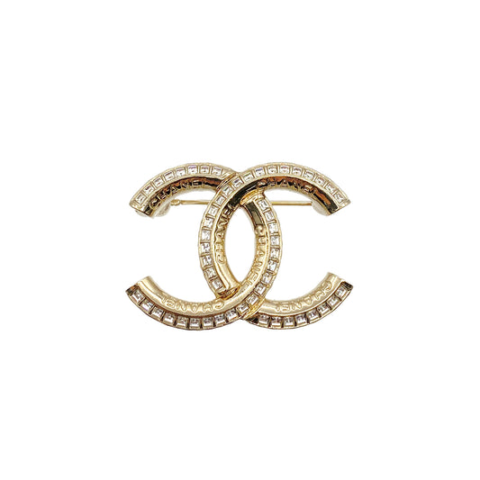 CHANEL COCOMARK BROOCH RHINESTONE ACCESSORY A22C 90264763