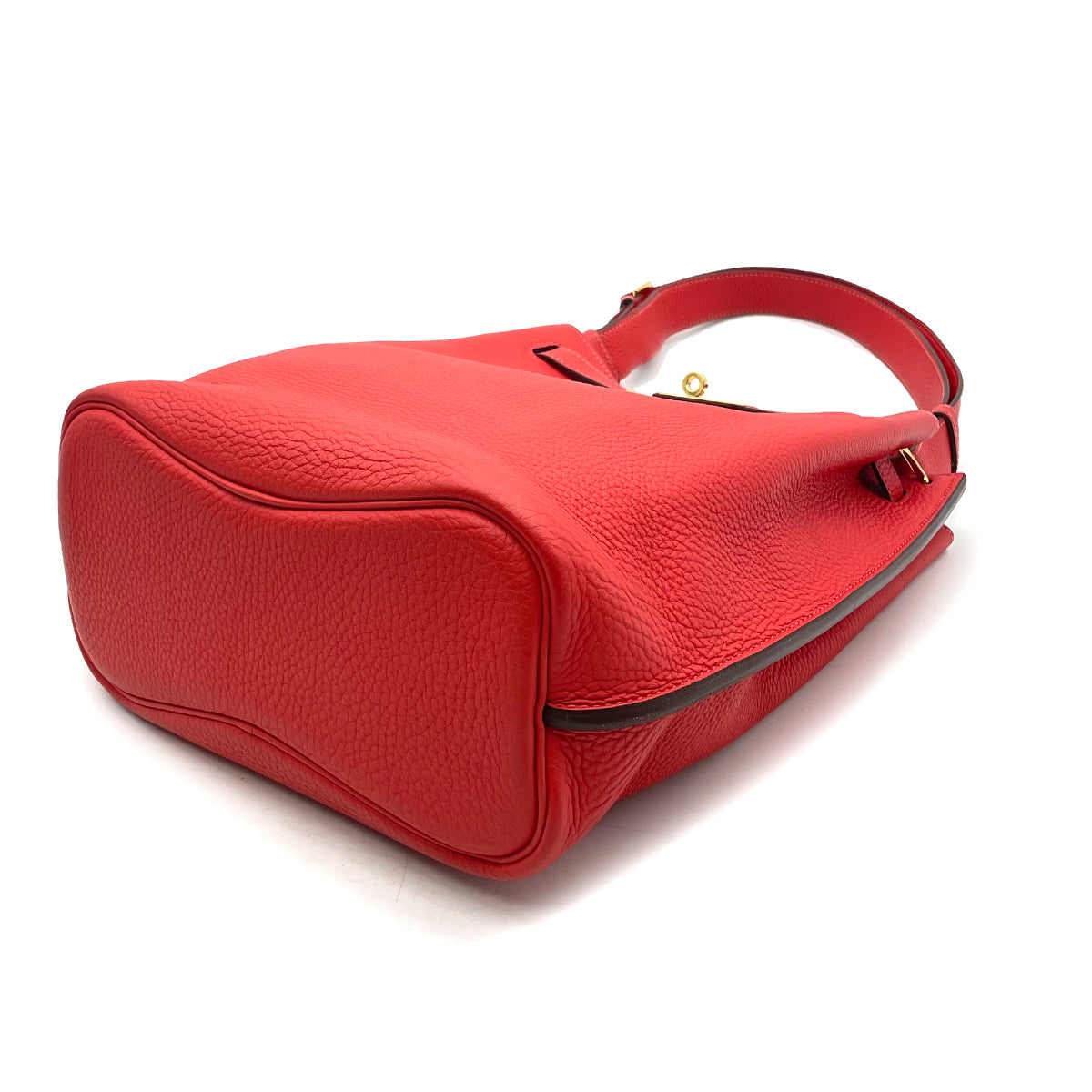 HERMES SO KELLY 26  ROUGE PIVOINE TAURILLON CLEMENCE SHOULDER BAG □R GHW 90264801