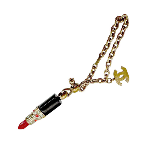 CHANEL CHARM LIP STICK RHINESTONE ACCESSORY 04A 90265285