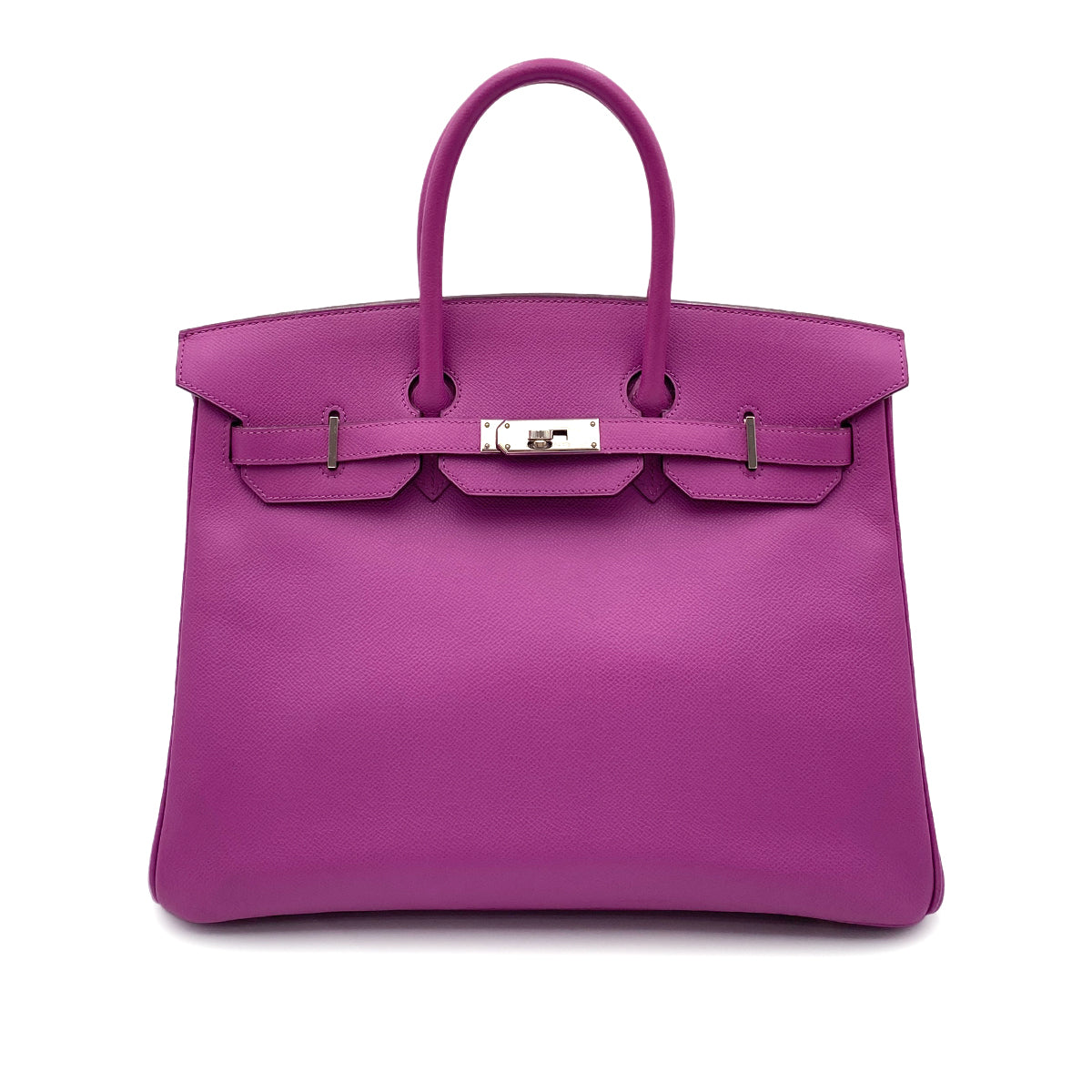 HERMES BIRKIN 35 CYCLAMEN EPSOM HAND BAG □H SHW 90265304