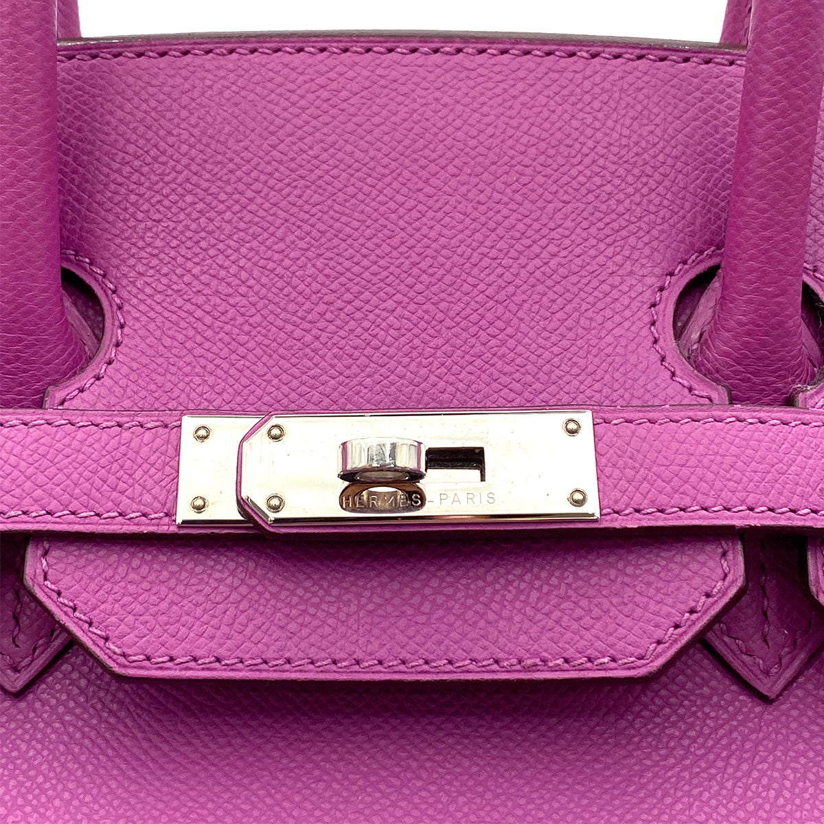 HERMES BIRKIN 35 CYCLAMEN EPSOM HAND BAG □H SHW 90265304