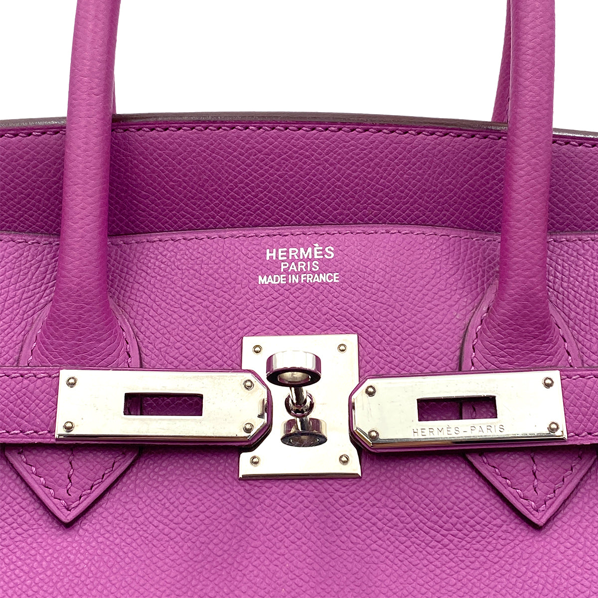 HERMES BIRKIN 35 CYCLAMEN EPSOM HAND BAG □H SHW 90265304