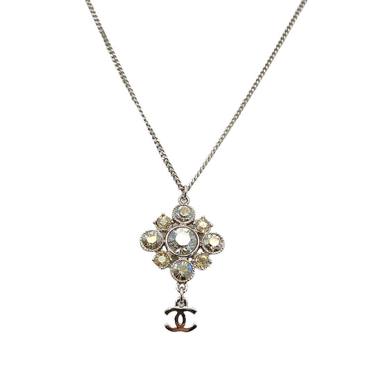 CHANEL NECKLACE COCOMARK RHINESTONE ACCESSORY A12V 90265333