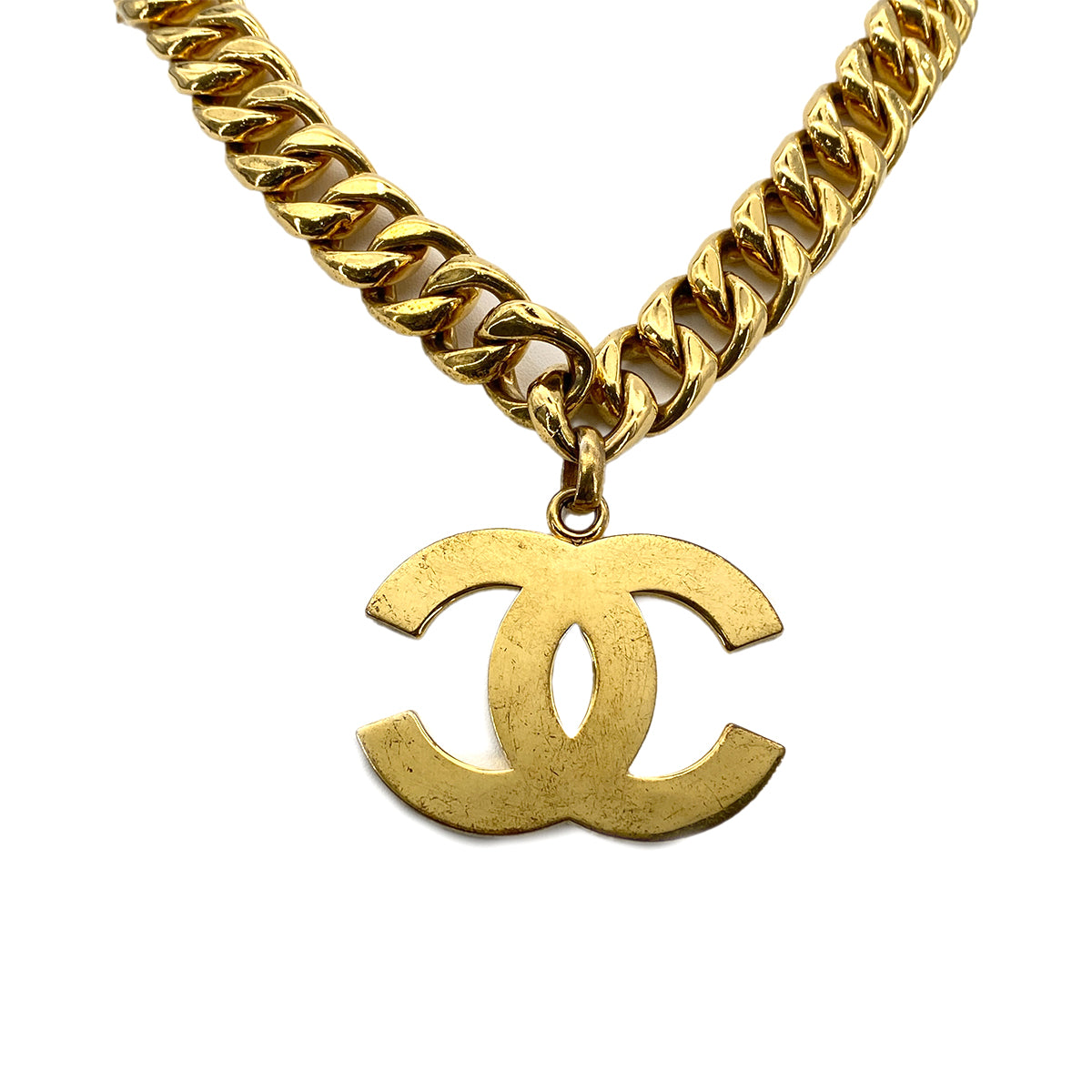 CHANEL VINTAGE NECKLACE BIG COCOMARK ACCESSORY 29 90265336