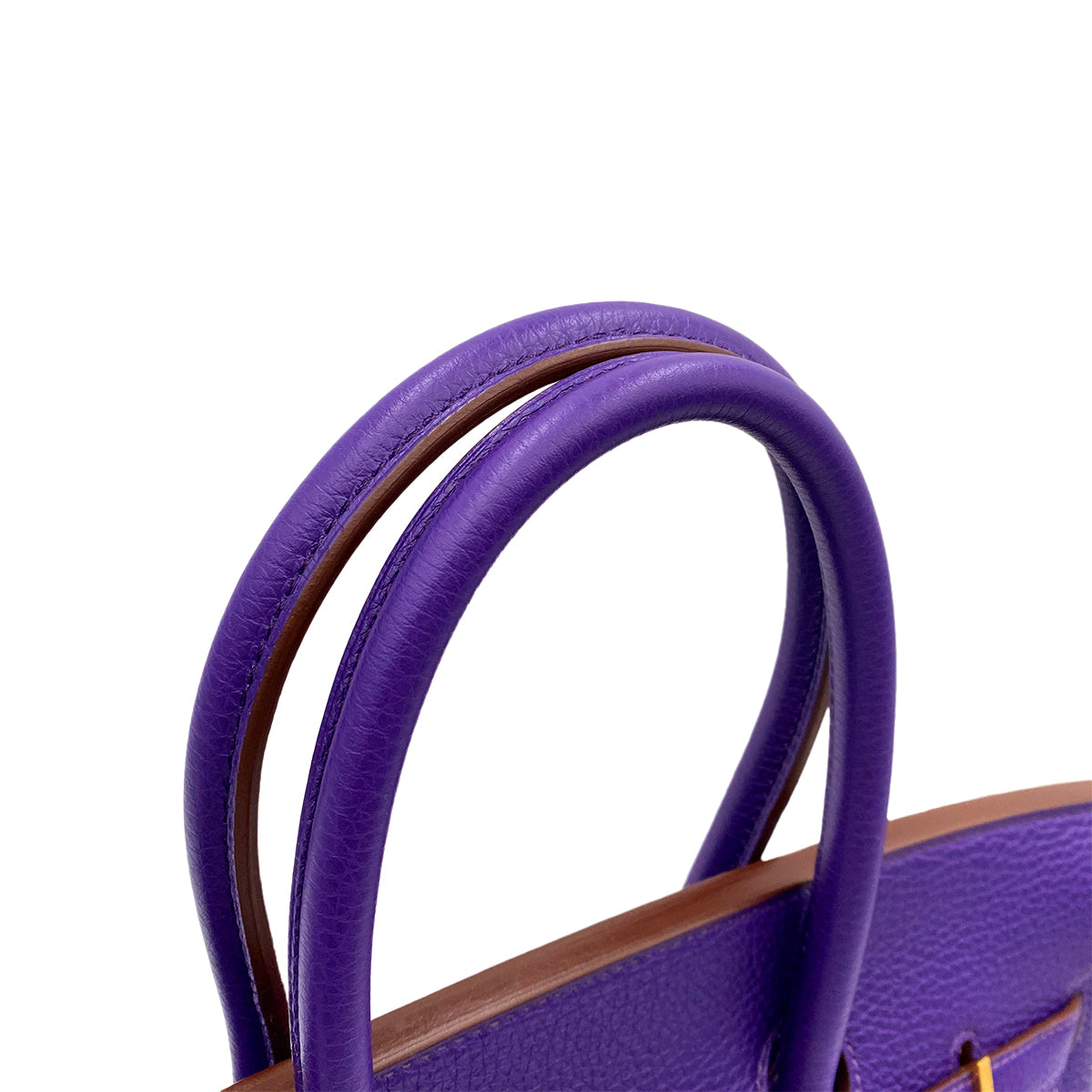 HERMES BIRKIN 35 IRIS TOGO HAND BAG □N GHW 90265590