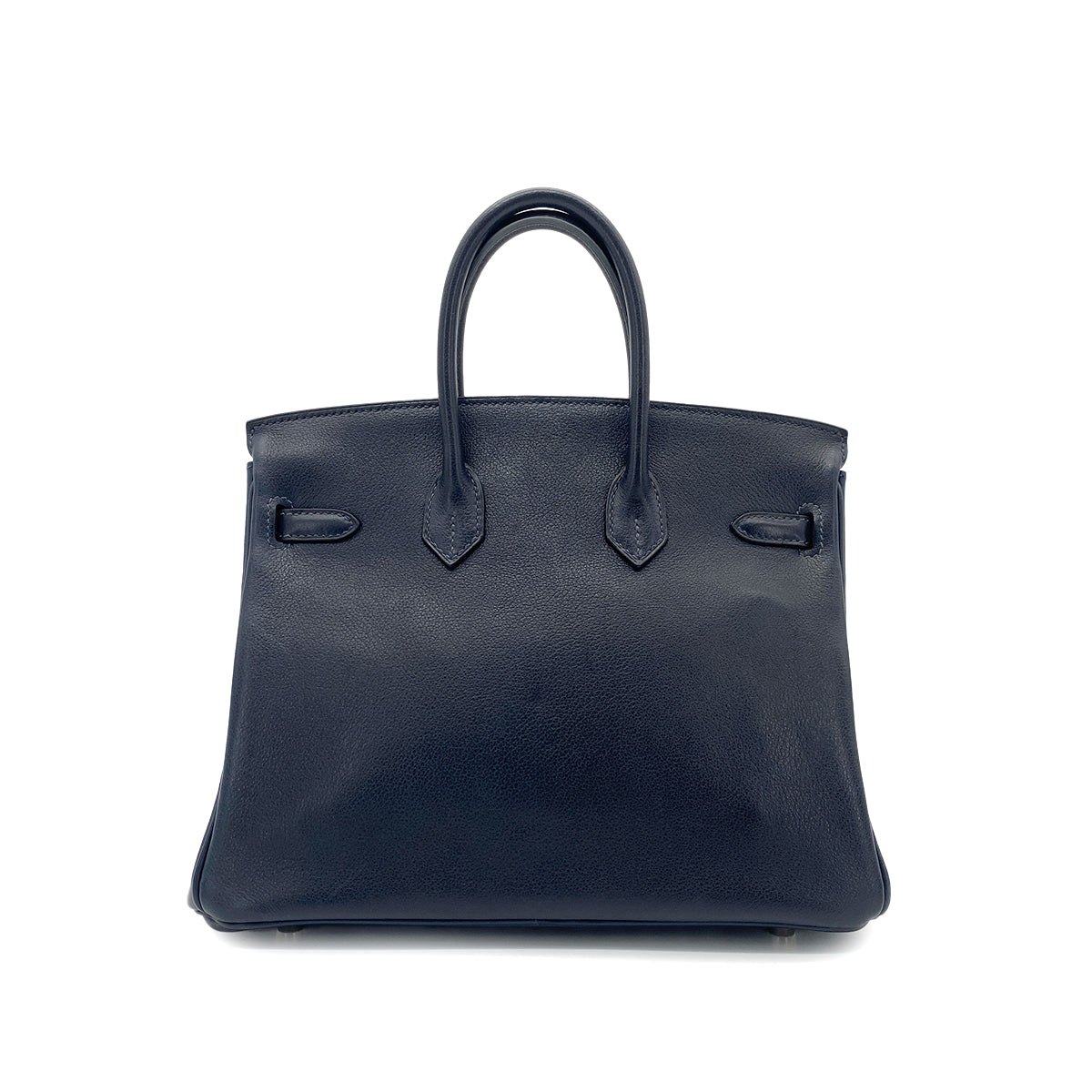HERMES BIRKIN 25 BLEU NUIT VEAU GULLIVER HAND BAG □M SHW 90265595