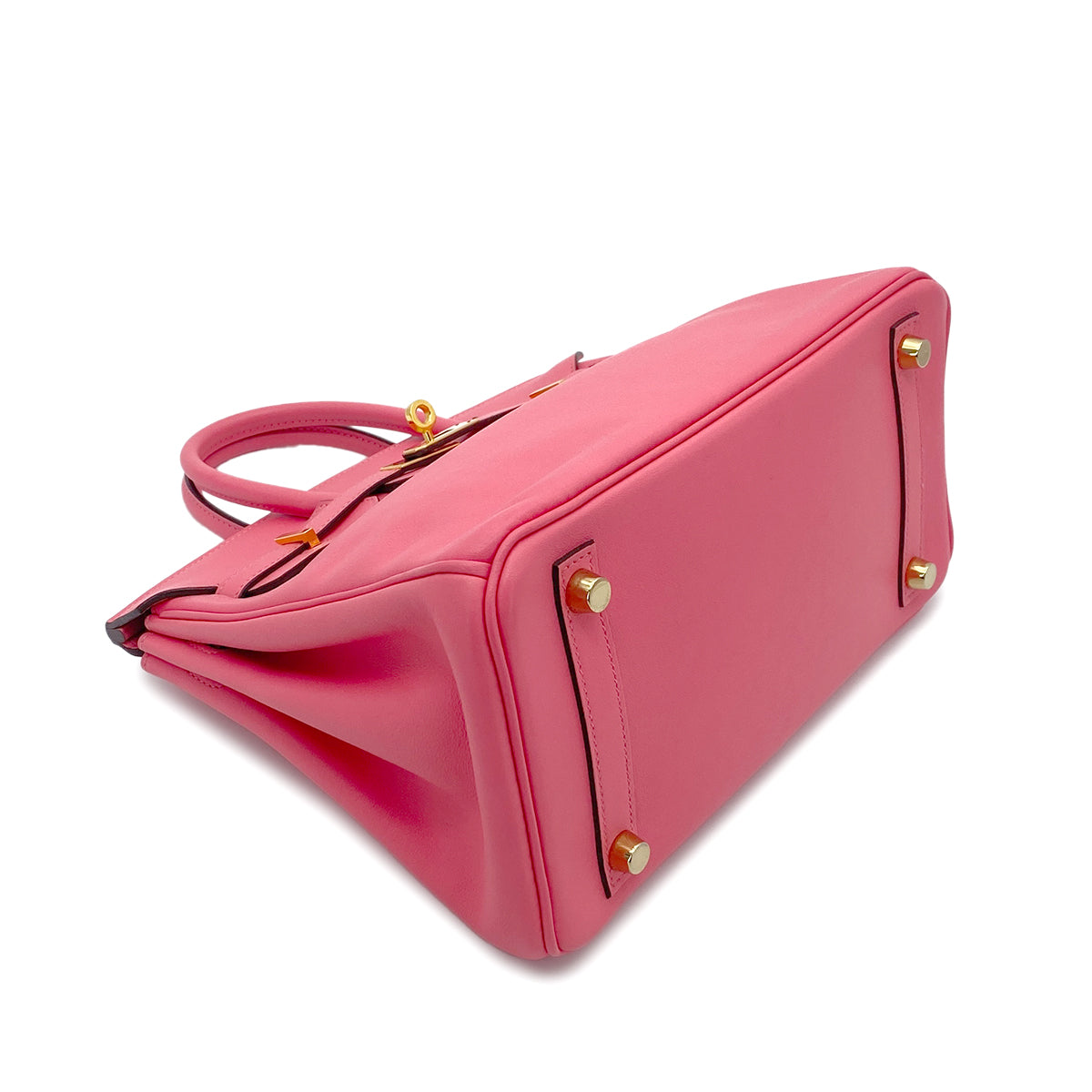 HERMES BIRKIN 25 ROSE AZALEE SWIFT HAND BAG A GHW 90265599